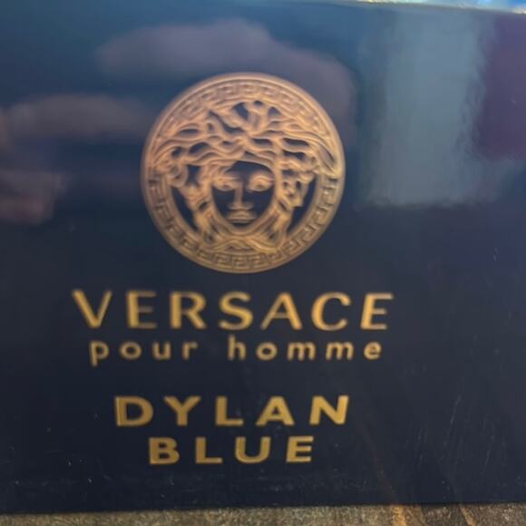 Versace Pour Homme Dylan Blue Travel Gift Set, NIP - Picture 2 of 6